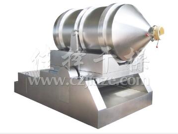 化工強(qiáng)力二維運(yùn)動(dòng)混合機(jī)及法蘭配件